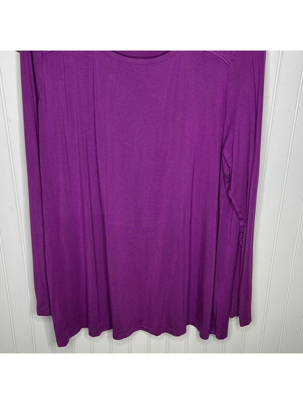 Soft Surroundings Vibrant Purple Blouse - Picture 6 of 9